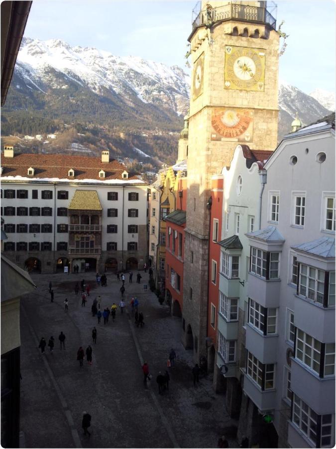Blick Aufs Goldene Dachl Apartment Innsbruck Ngoại thất bức ảnh